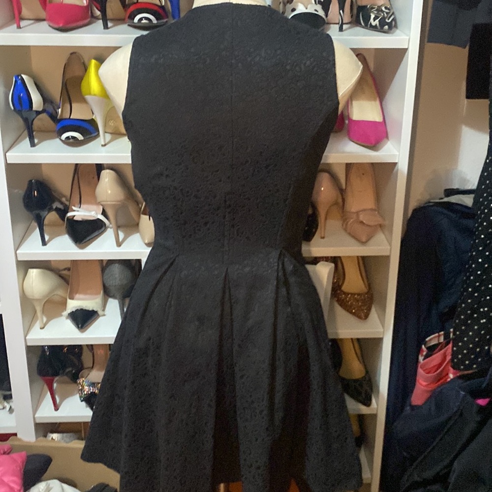 V-Neck Little Black Dress - Picture 2 of 15